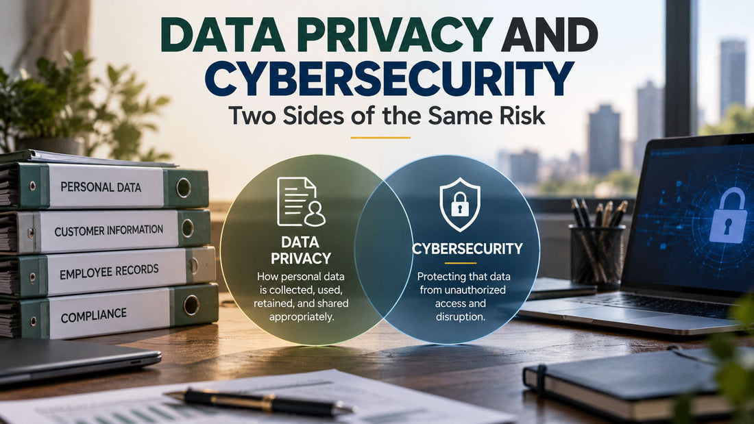 Data Privacy and Cybersecurity: Two Sides of the Same Risk